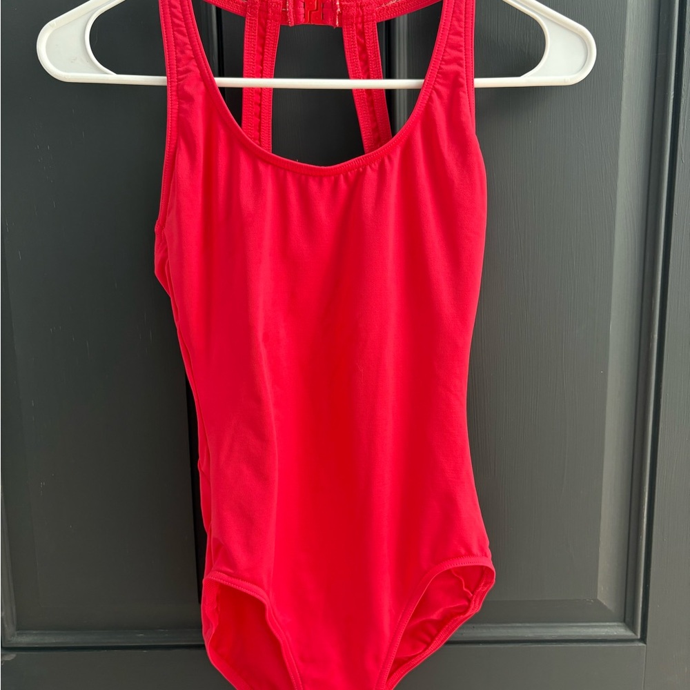 Capezio Red Women's One Piece Swimsuit